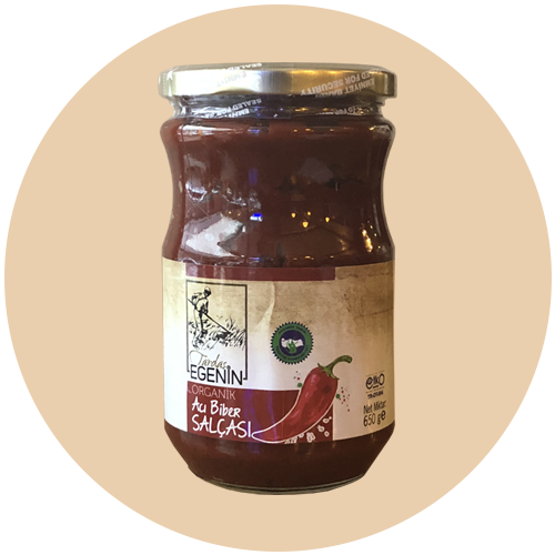 Organik Acı Biber Salçası