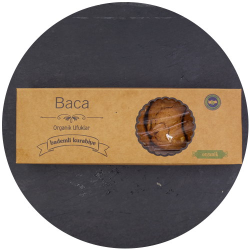 Organik Bademli Kurabiye  (Stokta Yok)