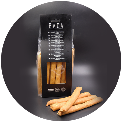 Organik Domatesli Grissini