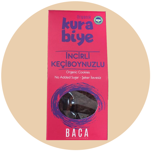 Organik İncirli Keçiboynuzlu Kurabiye