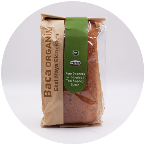 Organik Kuru Domatesli Biberiyeli Ekmek