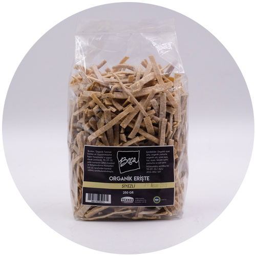 Organik Siyezli Erişte (Bilgi alınız)